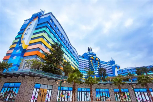 森林主题公寓(珠海横琴海洋王国店)珠海多玛自动门,松下感应门